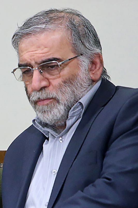 &copy; Reuters. Prominent Iranian scientist Mohsen Fakhrizadeh is seen in Iran
