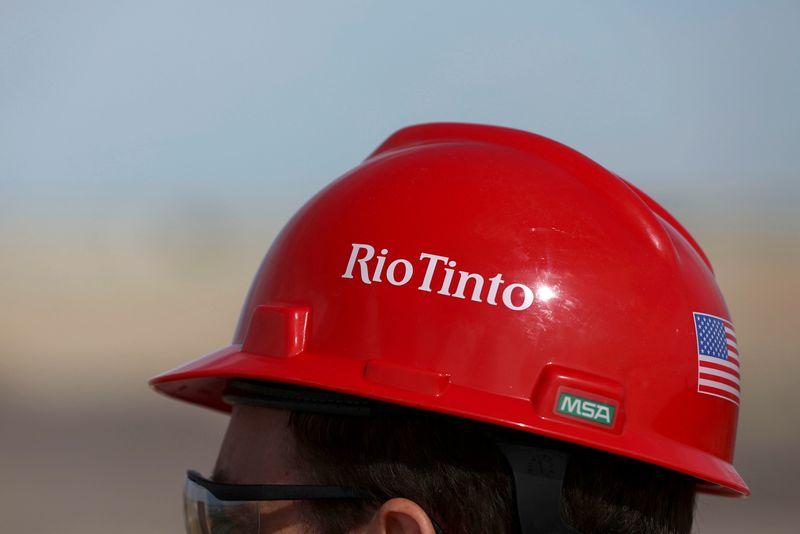 © Reuters. FILE PHOTO: The Rio Tinto mine in Boron, California