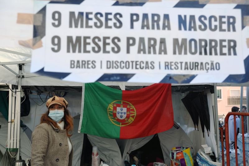 &copy; Reuters. Donos de restaurantes portugueses fazem greve de fome