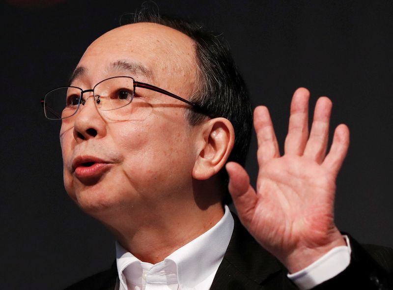 &copy; Reuters. Bank of Japan Deputy Governor Masayoshi Amamiya speaks during a Reuters Newsmaker event in Tokyo