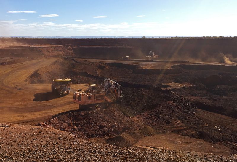 &copy; Reuters. Mina na região de Pilbara, na Austrália