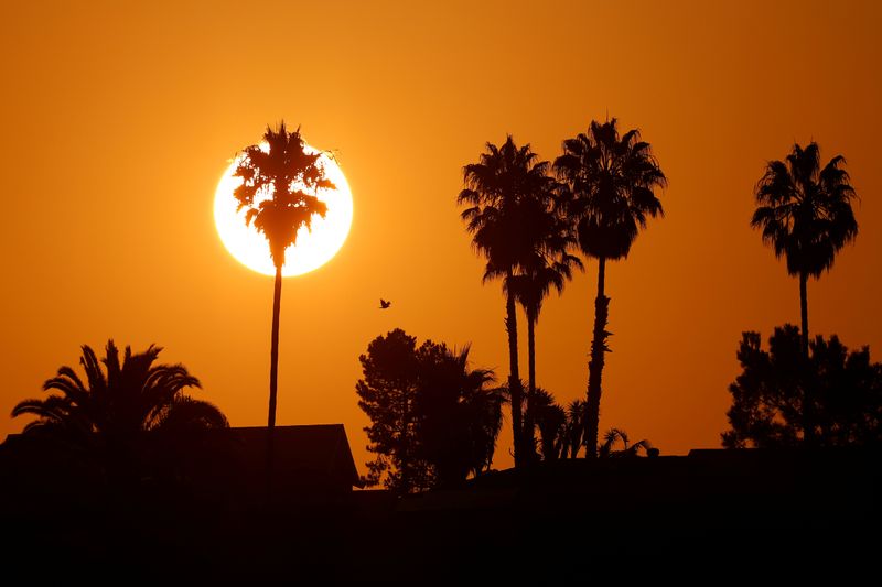&copy; Reuters. Onda de calor na Califórnia