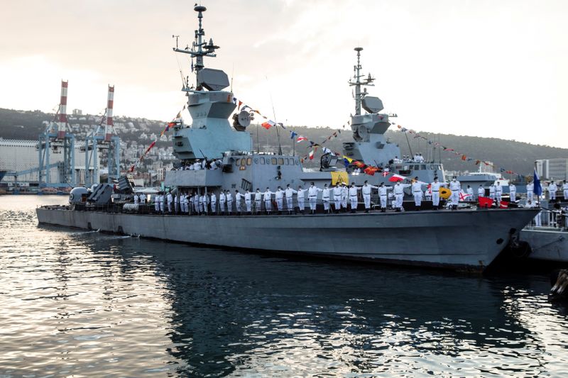 &copy; Reuters. إسرائيل تتسلم أكثر سفنها الحربية تطورا في ظل تصاعد التوتر مع إيران
