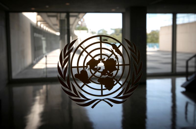 &copy; Reuters. FILE PHOTO: 75th annual United Nations General Assembly to be held mostly virtually due to the coronavirus disease (COVID-19) pandemic in New York