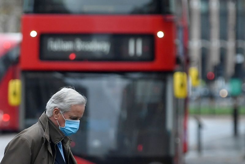 &copy; Reuters. Negociador-chefe do Brexit, Michael Barnier, em Londres