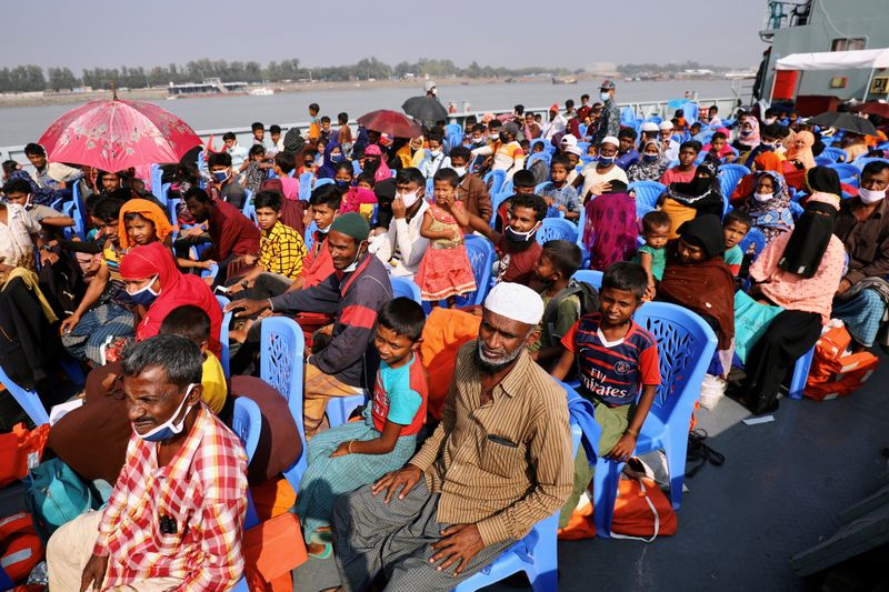 &copy; Reuters. مفوضية اللاجئين: الروهينجا لا بد أن تتاح لهم حرية اختيار الذهاب لجزيرة في بنجلادش