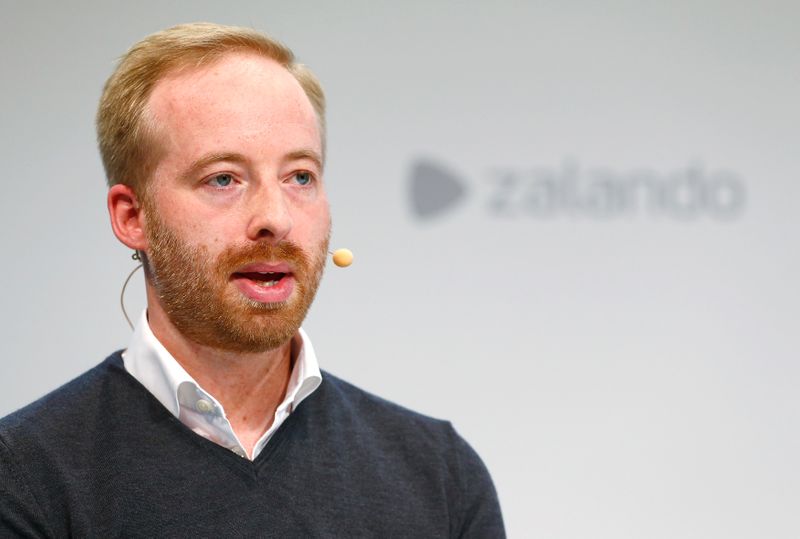 &copy; Reuters. Ritter, member of the board of Zalando Operations, attends the company&apos;s annual shareholder meeting in Berlin