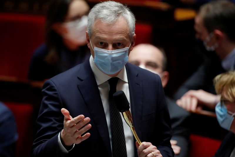 &copy; Reuters. CORONAVIRUS: LE MAIRE ANNONCE UN ACCORD AVEC LES ASSUREURS