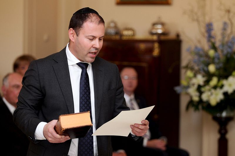 © Reuters. Josh Frydenberg, secretário do Tesouro da Austrália