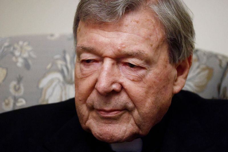 &copy; Reuters. Australian Cardinal Pell talks about his time in jail and his future plans, in Rome