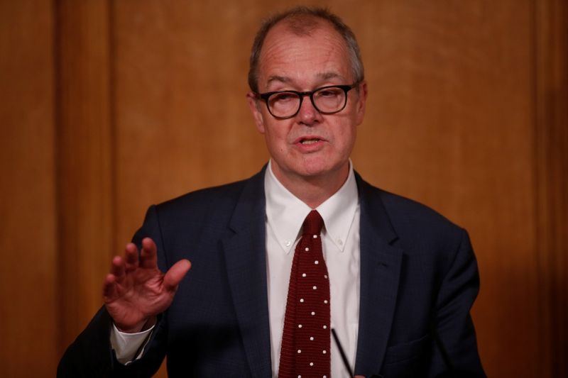 &copy; Reuters. News conference about the ongoing situation with the coronavirus disease (COVID-19), in London