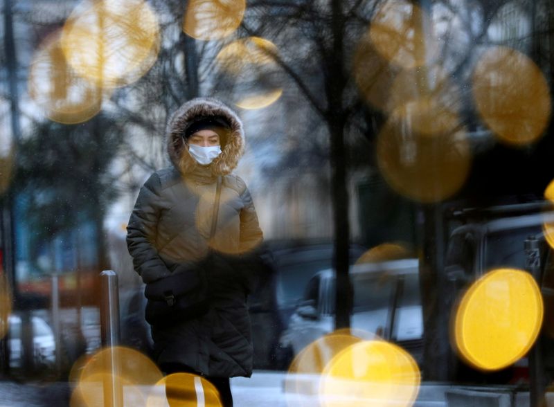 &copy; Reuters. Christmas season in Kyiv