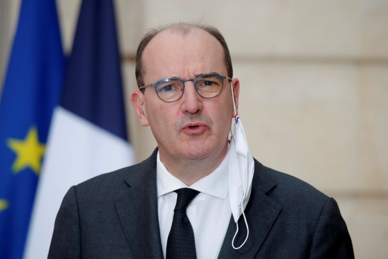 &copy; Reuters. News conference after the weekly cabinet meeting in Paris