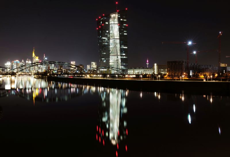 &copy; Reuters. Sede do Banco Central Europeu em Frankfurt