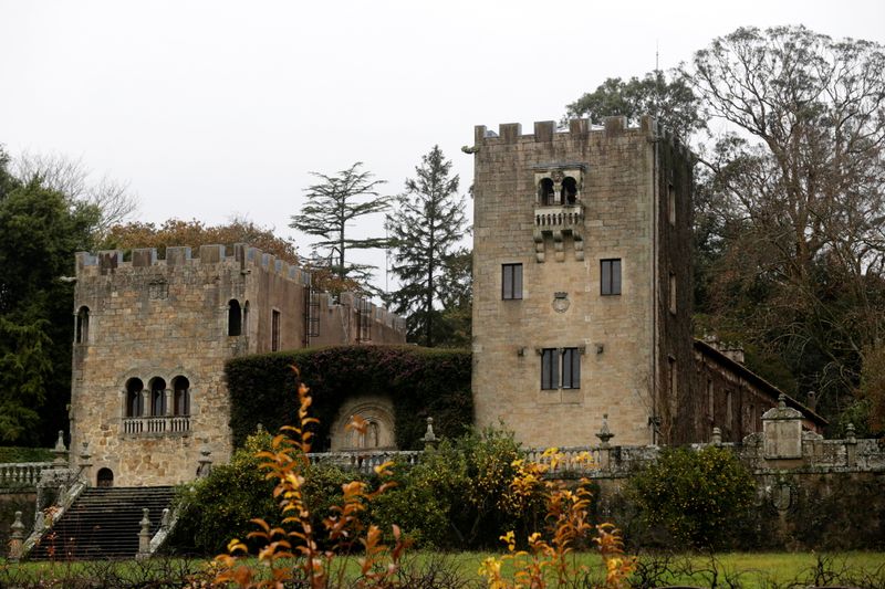 &copy; Reuters. Vista general del Pazo de Meiras, el palacio de verano del exdictador español Francisco Franco, en Sada, al noroeste de España, el 10 de diciembre de 2020