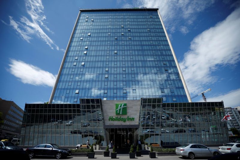 &copy; Reuters. FILE PHOTO: Holiday Inn hotel is seen in Tbilisi