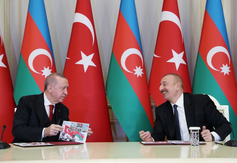 &copy; Reuters. أردوغان: منتدى تعاون لمنطقة القوقاز قد يفتح صفحة جديدة مع أرمينيا