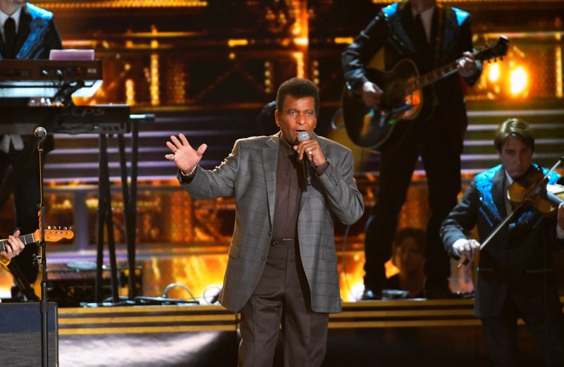 &copy; Reuters. FILE PHOTO: Charley Pride performs during the 50th Annual Country Music Association Awards in Nashville