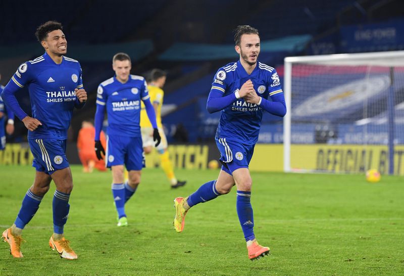 © Reuters. Premier League - Leicester City v Brighton & Hove Albion