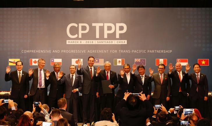 &copy; Reuters. 台湾、ＴＰＰ参加申請に向け加盟各国と協議中＝外交部