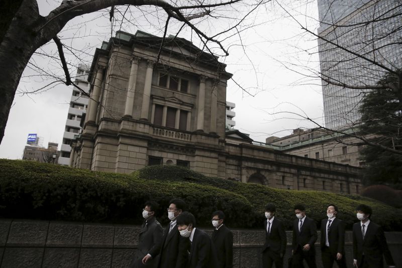 &copy; Reuters. مسح تانكان: تراجع النظرة المتشائمة للشركات اليابانية بسبب كوفيد