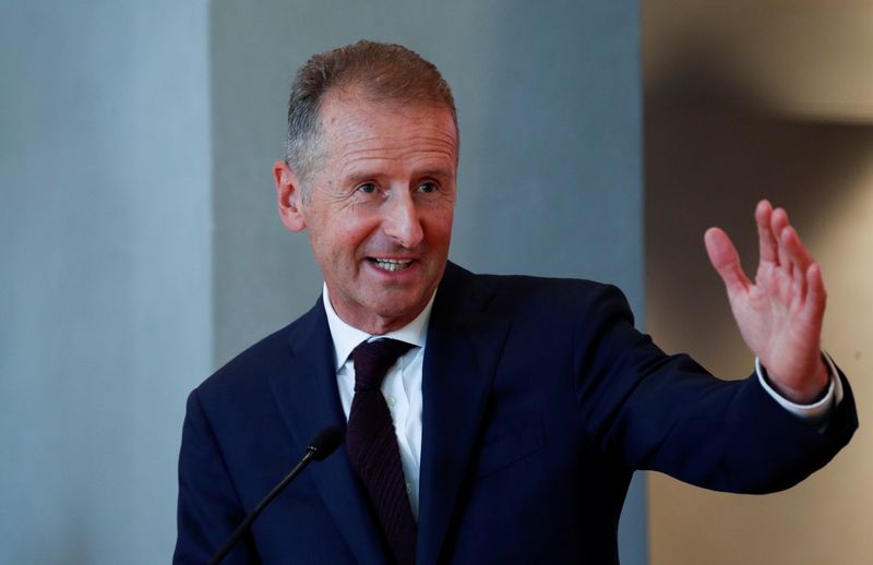 &copy; Reuters. Volkswagen&apos;s Spanish brand SEAT announces the appointment of its new president Wayne Griffiths in Barcelona