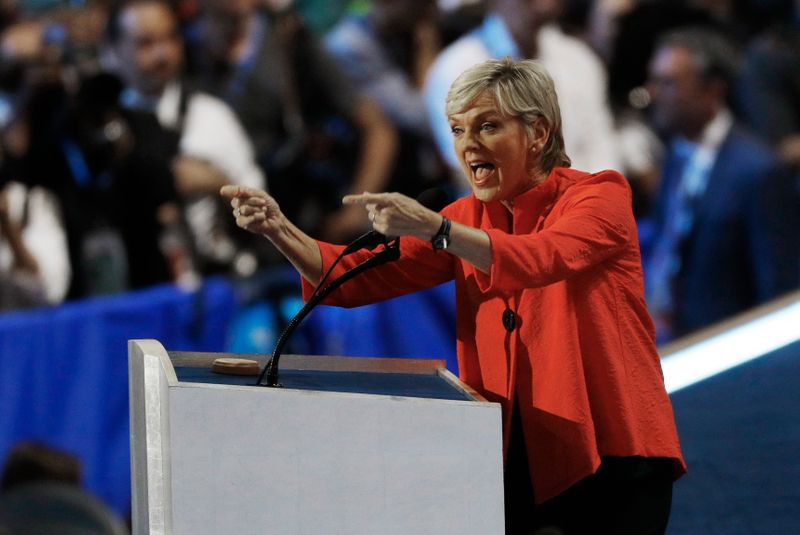 &copy; Reuters. Former Michigan Governor Jennifer Granholm addresses at the Democratic National Convention in Philadelphia