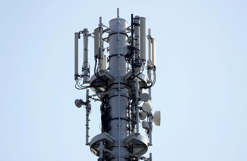 &copy; Reuters. Torre de telefonia móvel