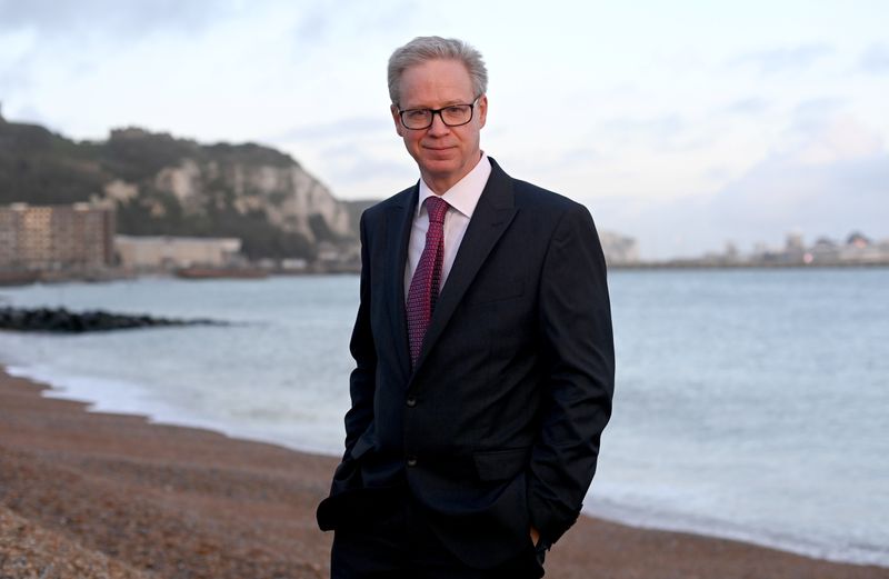 &copy; Reuters. Portrait of Doug Bannister, CEO of the Port of Dover