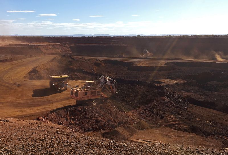 &copy; Reuters. Unidade de produção de minério de ferro na Austrália