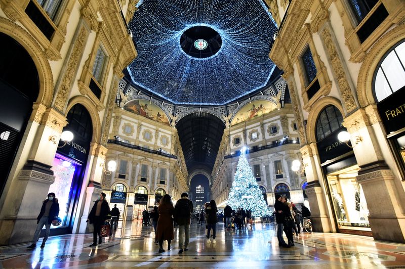 &copy; Reuters. イタリア、年末年始に全土ロックダウン　コロナ抑止へ規制強化