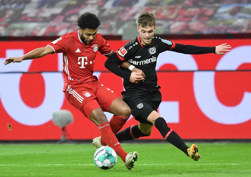 © Reuters. Bundesliga - Bayer Leverkusen v Bayern Munich