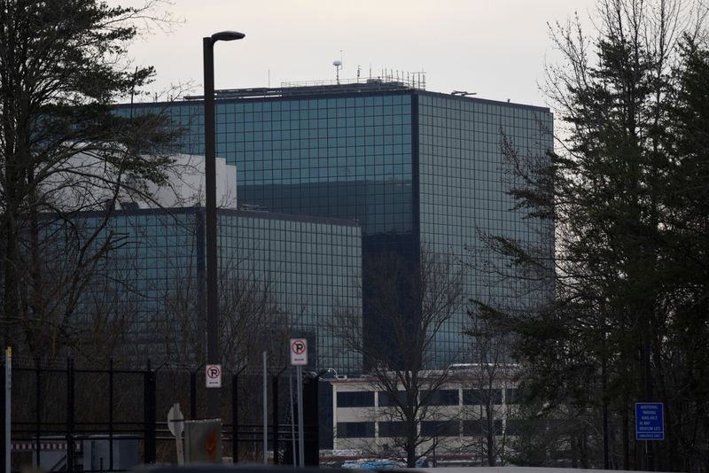 &copy; Reuters. FILE PHOTO: The National Security Agency (NSA) headquarters is seen in Fort Meade, Maryland