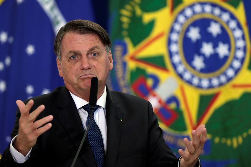 &copy; Reuters. コロナ収束へ、ワクチンに走る世界は正当化できず＝ブラジル大統領