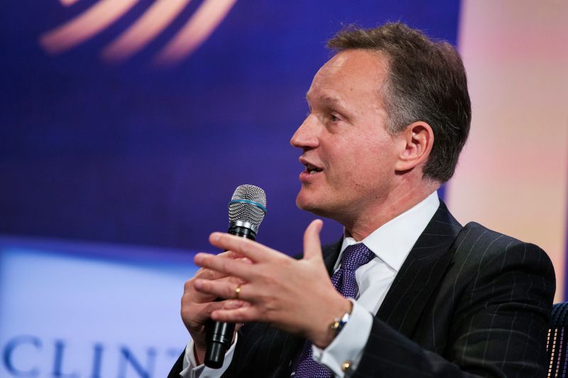&copy; Reuters. FILE PHOTO: Barclays PLC grouo CEO Jenkins speaks during the Clinton Global Initiative in New York