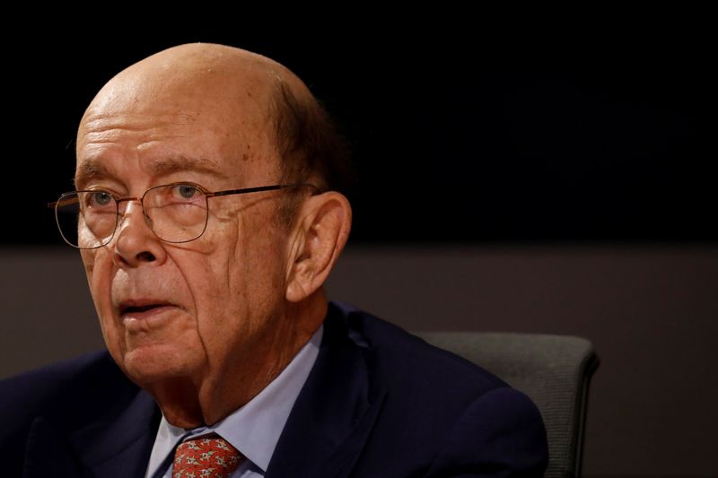 &copy; Reuters. U.S. Secretary of Commerce, Wilbur Ross, speaks during an interview in New York