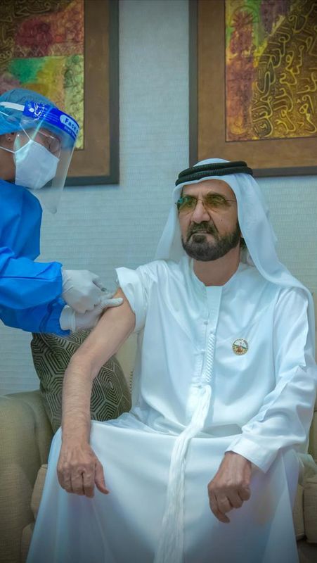 &copy; Reuters. دبي تبدأ حملة تطعيم بلقاح فايزر-بيونتيك