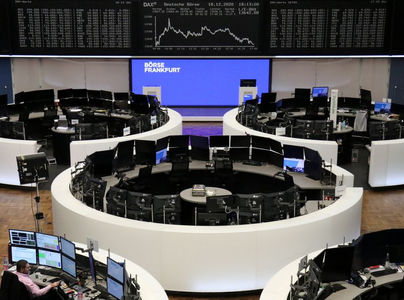 &copy; Reuters. The German share price index DAX graph is pictured at the stock exchange in Frankfurt