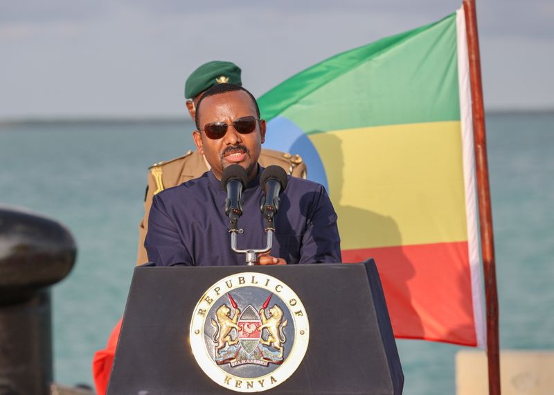 &copy; Reuters. رئيس وزراء إثيوبيا يقول إنه أرسل قوات لإقليم بني شنقول جومز