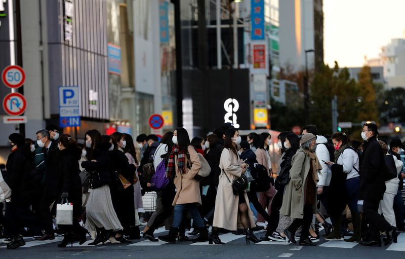 &copy; Reuters. 11月完全失業率、2.9％に改善　有効求人倍率1.06倍で前月から上昇