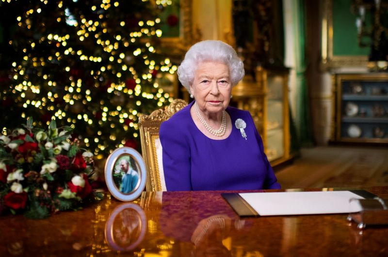 &copy; Reuters. 英女王がクリスマススピーチ、コロナ禍の国民に思い寄せる