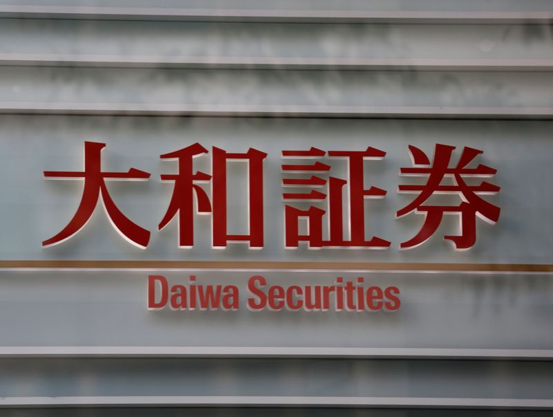 &copy; Reuters. Logo da Daiwa em Tóquio