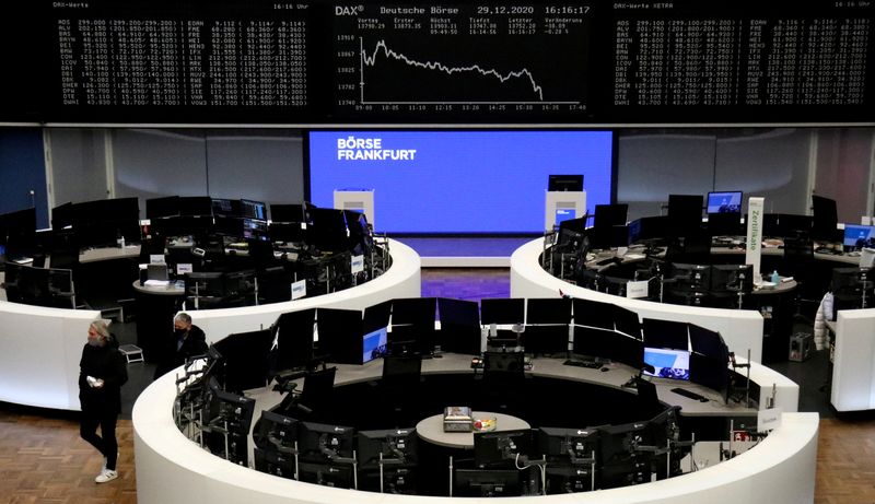 &copy; Reuters. The German share price index DAX graph is pictured at the stock exchange in Frankfurt