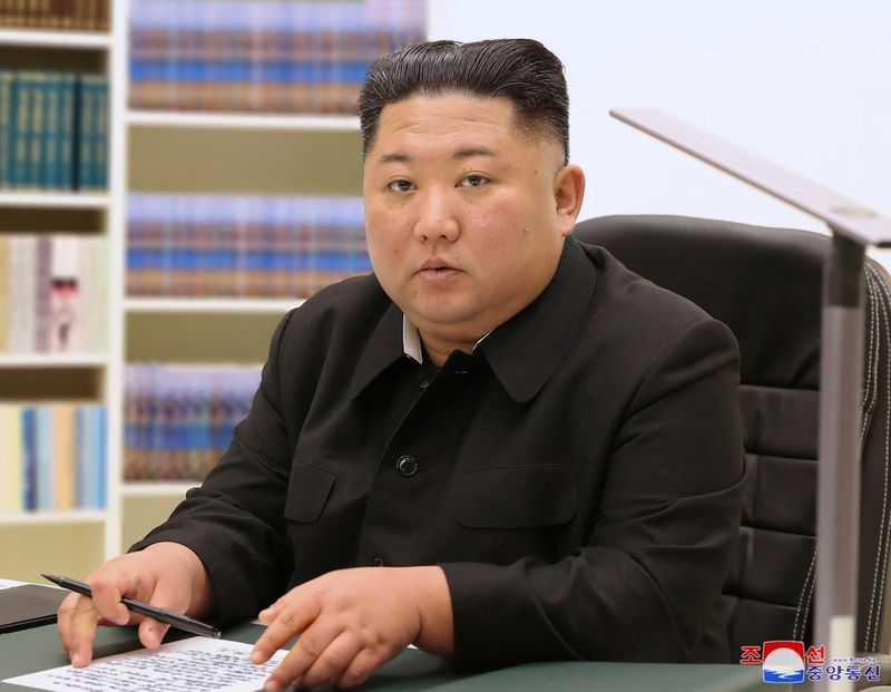 &copy; Reuters. زعيم كوريا الشمالية يستهل العام الجديد برسالة وزيارة ضريح والده وجده