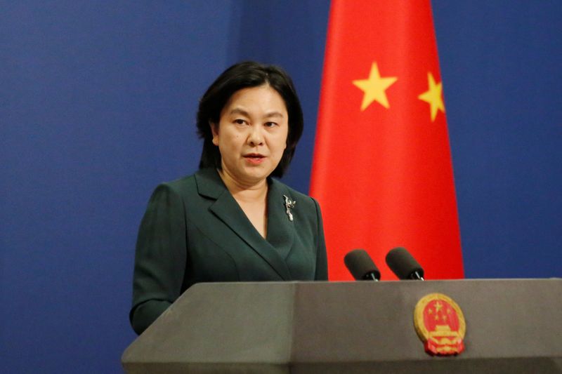 &copy; Reuters. 中国「米は高い代償」、国連大使の訪台に反発