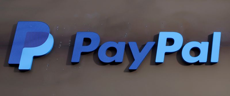 © Reuters. Logo do PayPal fotografado em Berlim, Alemanha