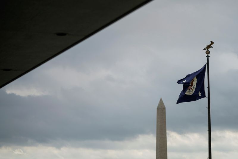 &copy; Reuters. FILE PHOTO: The flag of the U.S. State Department flies in Washington