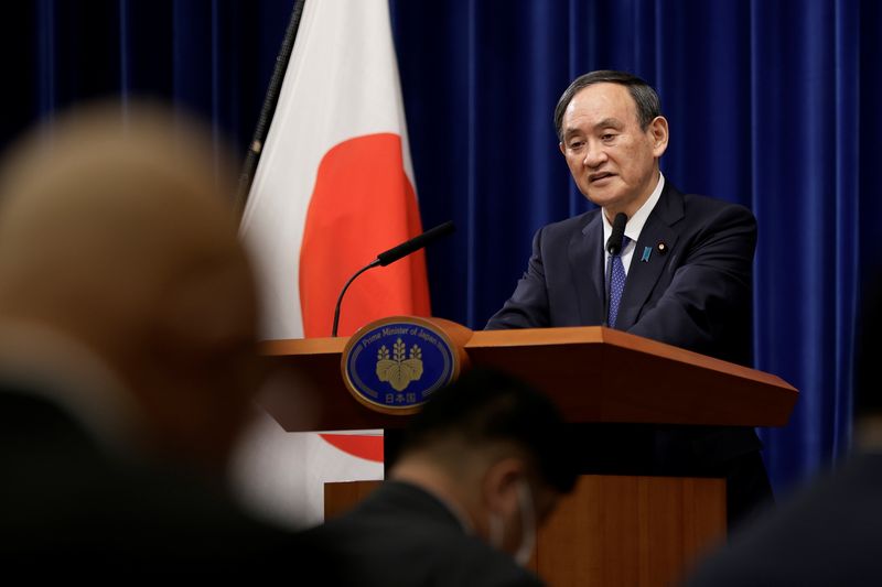 &copy; Reuters. 韓国慰安婦訴訟の賠償判決、断じて受け入れられない＝菅首相