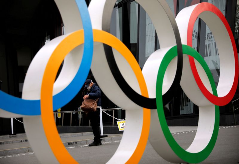 &copy; Reuters. استطلاع ياباني: 80 في المئة يؤيدون إلغاء أو تأجيل الأولمبياد