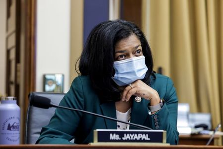 U.S. lawmaker Jayapal tests positive for COVID-19 after Capitol siege By Reuters